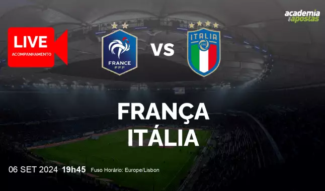 França Itália livestream | UEFA Nations League | 06 September 2024