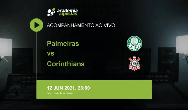 Palmeiras Corinthians livestream | Serie A | 13 June 2021
