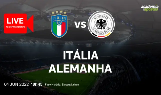 Itália Alemanha livestream | UEFA Nations League | 04 June 2022
