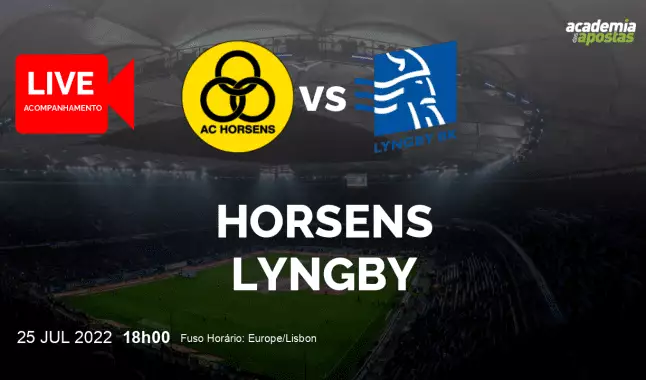 Horsens Lyngby livestream | Superliga | 25 July 2022