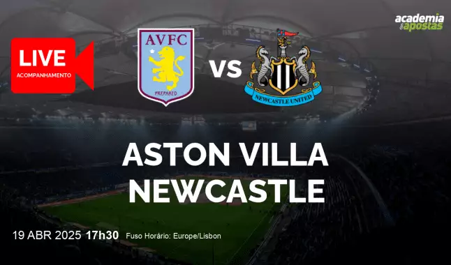 Aston Villa Newcastle livestream | Premier League | 19 April 2025