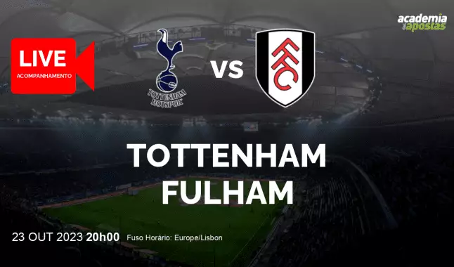 Tottenham Fulham livestream | Premier League | 23 October 2023
