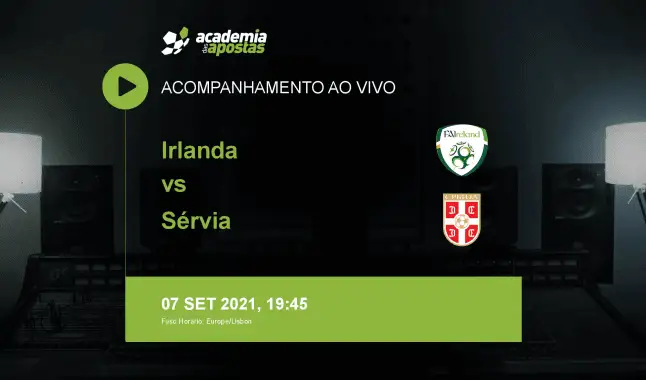 Irlanda Sérvia livestream | WC Qualification Europe | 07 September 2021