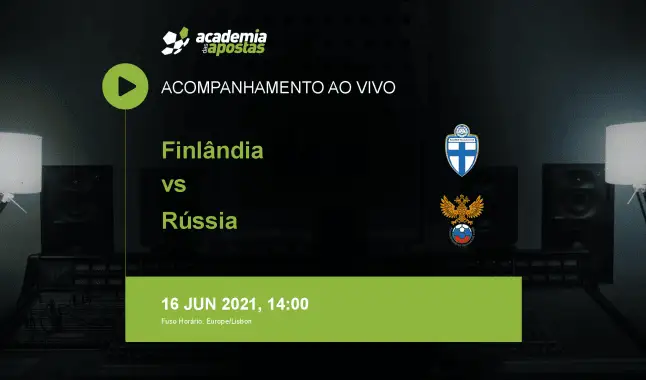 Finlândia Rússia livestream | Campeonato Europeu | 16 June 2021