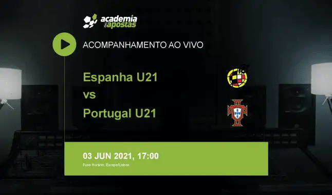 Espanha U21 Portugal U21 livestream | UEFA U21 Championship | 03 June 2021