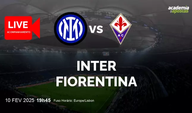Inter Fiorentina livestream | Serie A | 10 February 2025