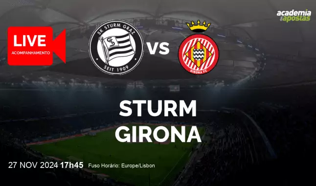 Sturm Girona livestream | UEFA Champions League | 27 November 2024