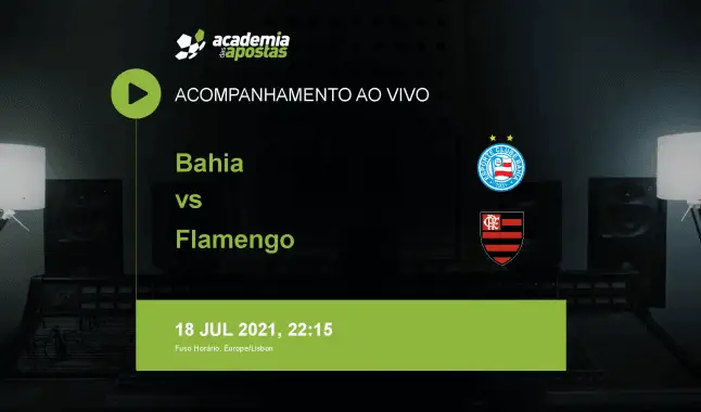 Bahia Flamengo livestream | Serie A | 18 July 2021