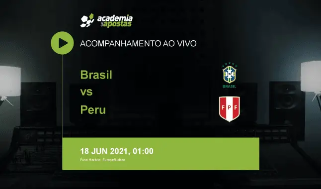 Brasil Peru livestream | Copa America | 18 June 2021