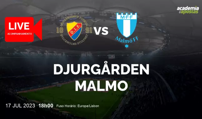 Djurgården Malmo livestream | Allsvenskan | 17 July 2023