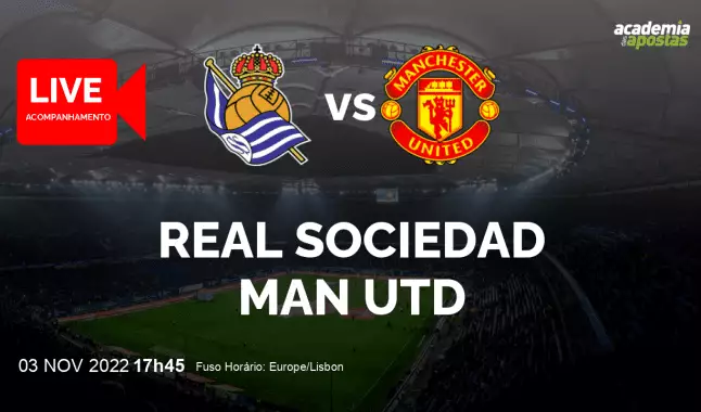 Real Sociedad Man Utd livestream | UEFA Europa League | 03 November 2022