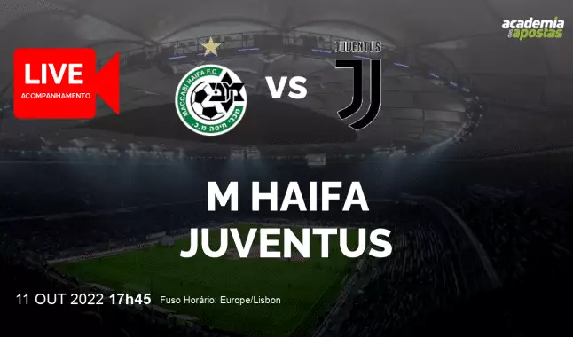 M Haifa Juventus livestream | UEFA Champions League | 11 October 2022