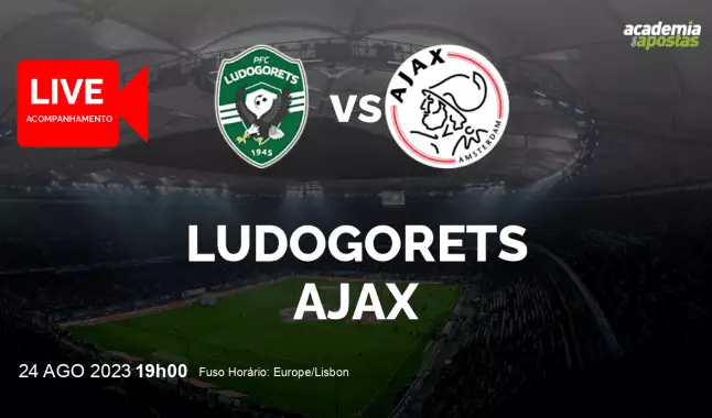 Ludogorets Ajax livestream | UEFA Europa League | 24 August 2023