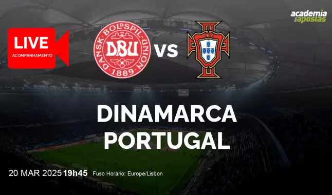 Dinamarca Portugal livestream | UEFA Nations League | 20 March 2025