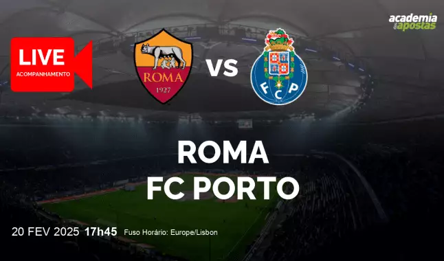 Roma FC Porto livestream | UEFA Europa League | 20 February 2025