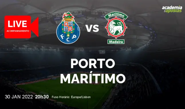 FC Porto Marítimo livestream | Liga Portugal Betclic | 30 January 2022