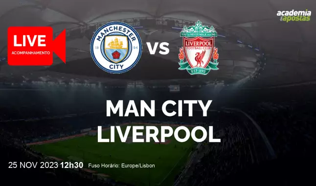 Man City Liverpool livestream | Premier League | 25 November 2023