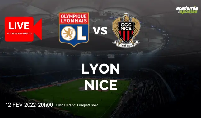 Lyon Nice livestream | Ligue 1 | 12 February 2022
