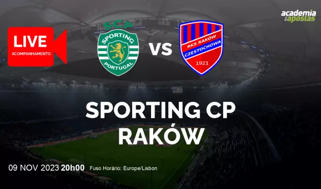Sporting CP Raków livestream | UEFA Europa League | 09 November 2023