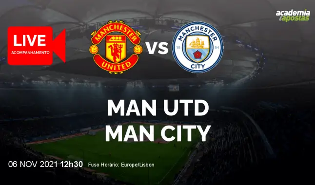 Man Utd Man City livestream | Premier League | 06 November 2021