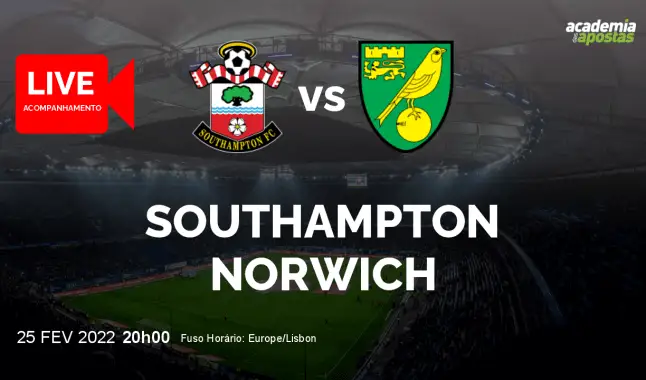 Southampton Norwich livestream | Premier League | 25 February 2022