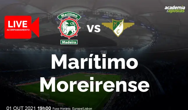 Marítimo Moreirense livestream | Liga Portugal Betclic | 01 October 2021
