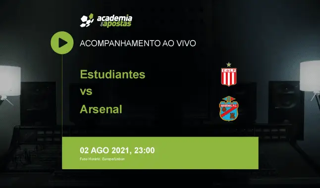 Estudiantes Arsenal livestream | Primera División | 03 August 2021