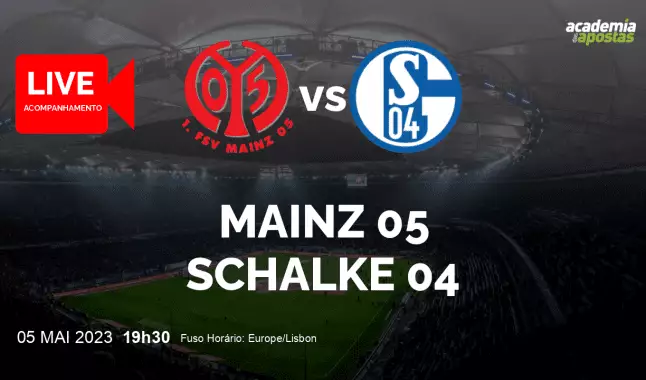Mainz 05 Schalke 04 livestream | Bundesliga | 05 May 2023
