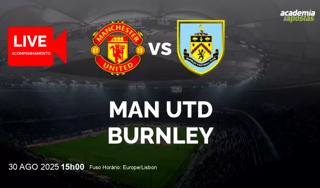 Man Utd Burnley livestream | Premier League | 30 August 2025