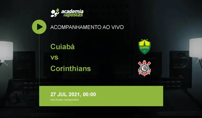 Cuiabá Corinthians livestream | Serie A | 27 July 2021
