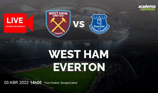West Ham Everton livestream | Premier League | 03 April 2022