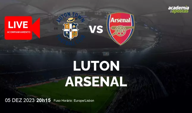 Luton Arsenal livestream | Premier League | 05 December 2023