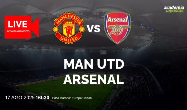 Man Utd Arsenal livestream | Premier League | 17 August 2025