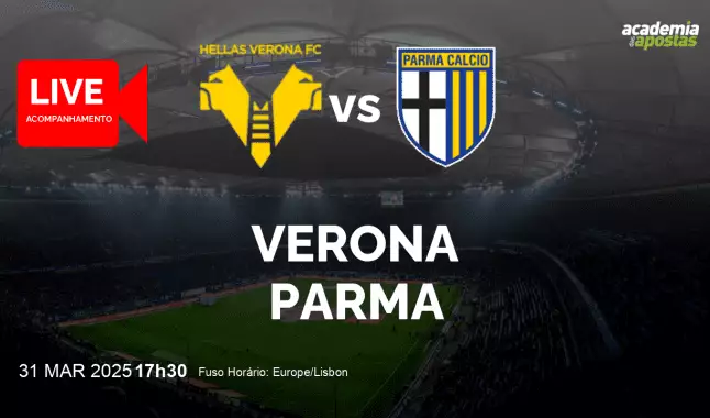Verona Parma livestream | Serie A | 31 March 2025