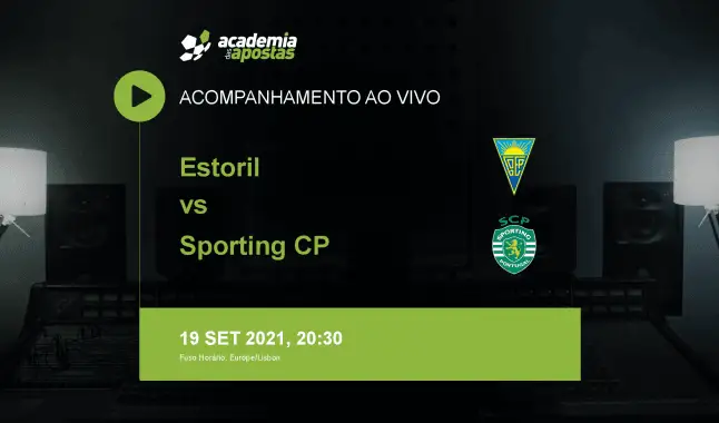 GD Estoril Sporting CP livestream | Liga Portugal Betclic | 19 September 2021