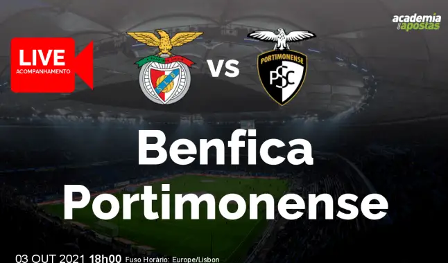Benfica Portimonense livestream | Liga Portugal Betclic | 03 October 2021